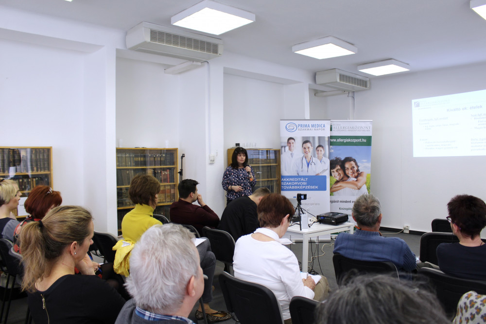 Dr. Garaczi Edina PhD bőrgyógyász-allergológus előadása